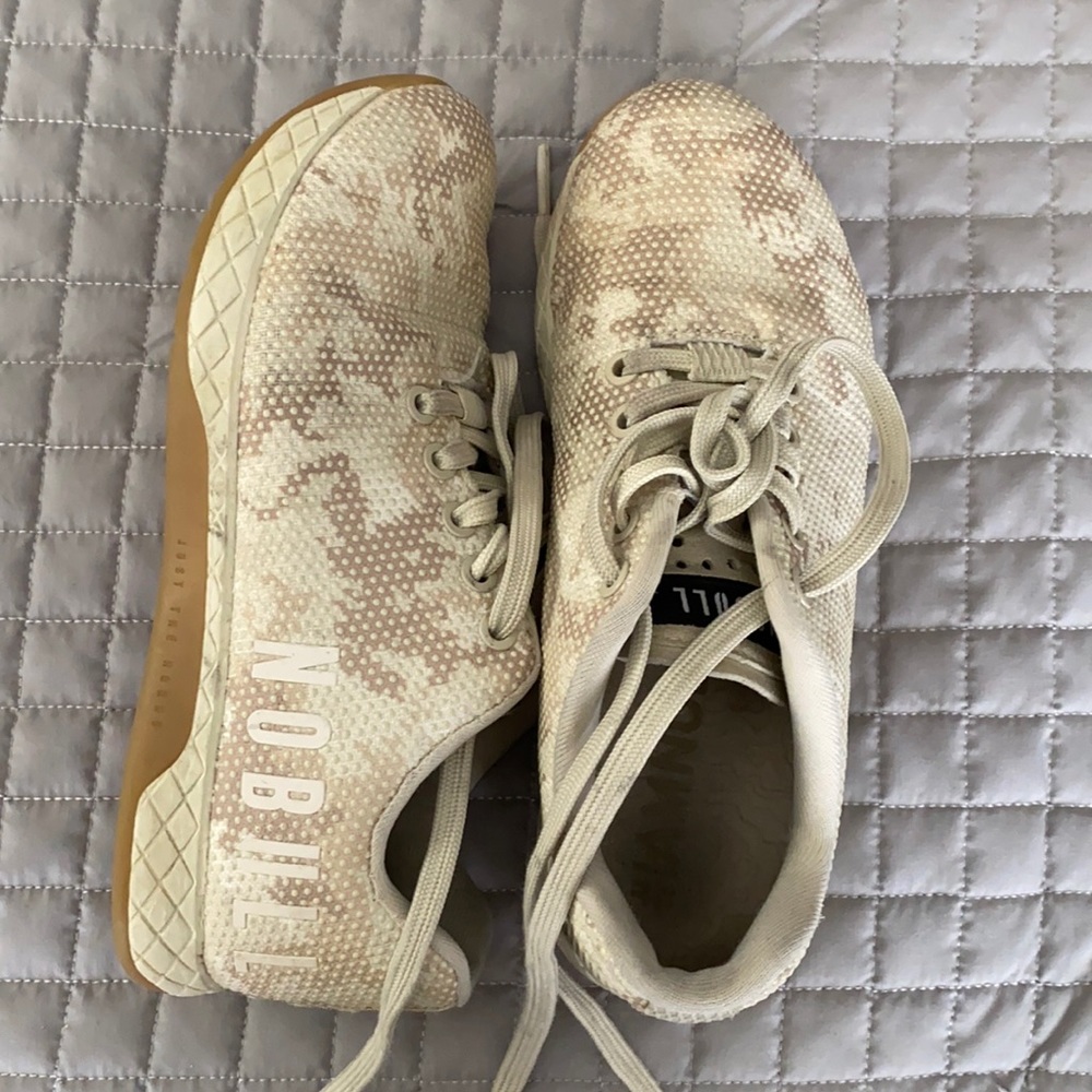 NoBull Project Sandstone Camo Trainers